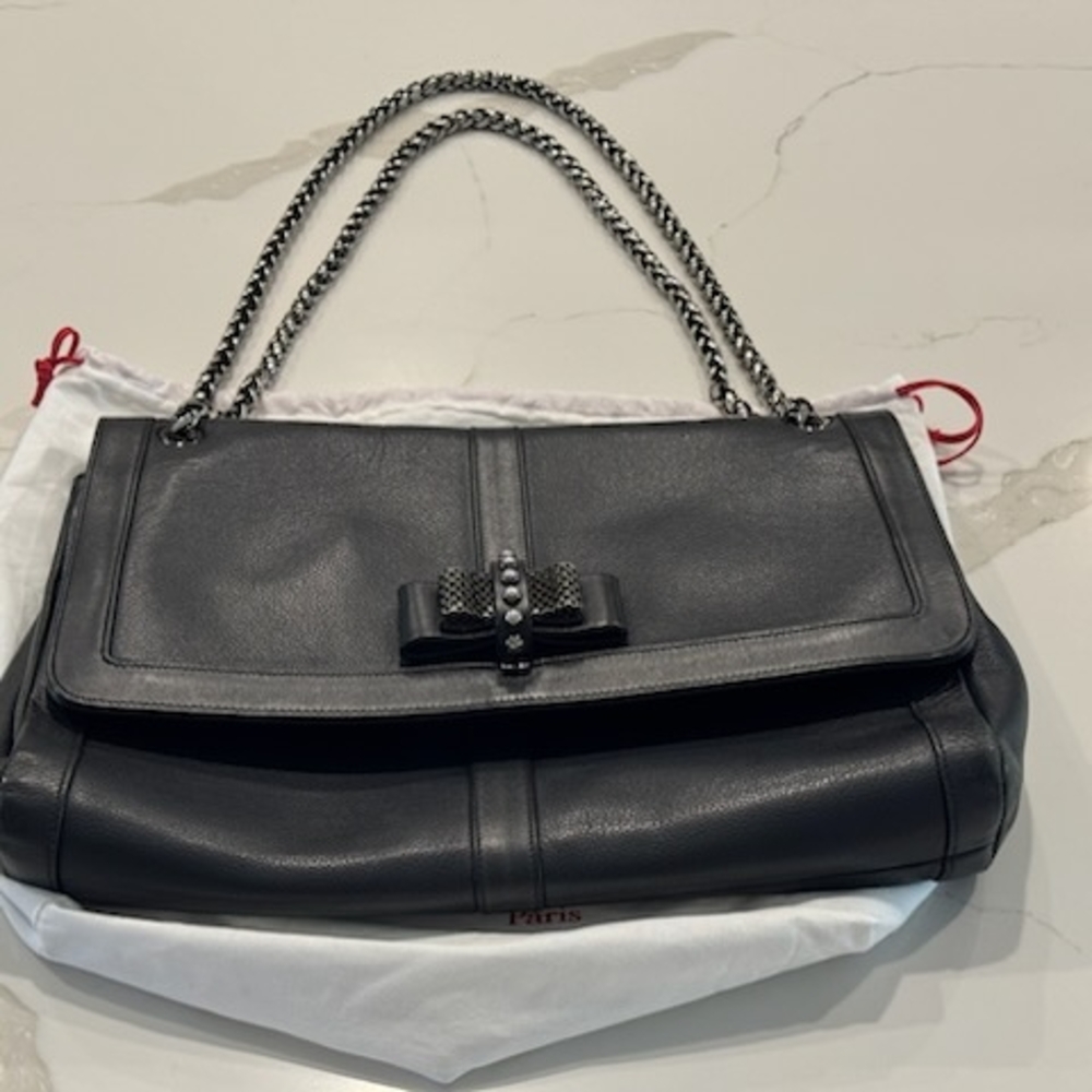 Christian Louboutin Black Shoulder Bag - Picture 2 of 7